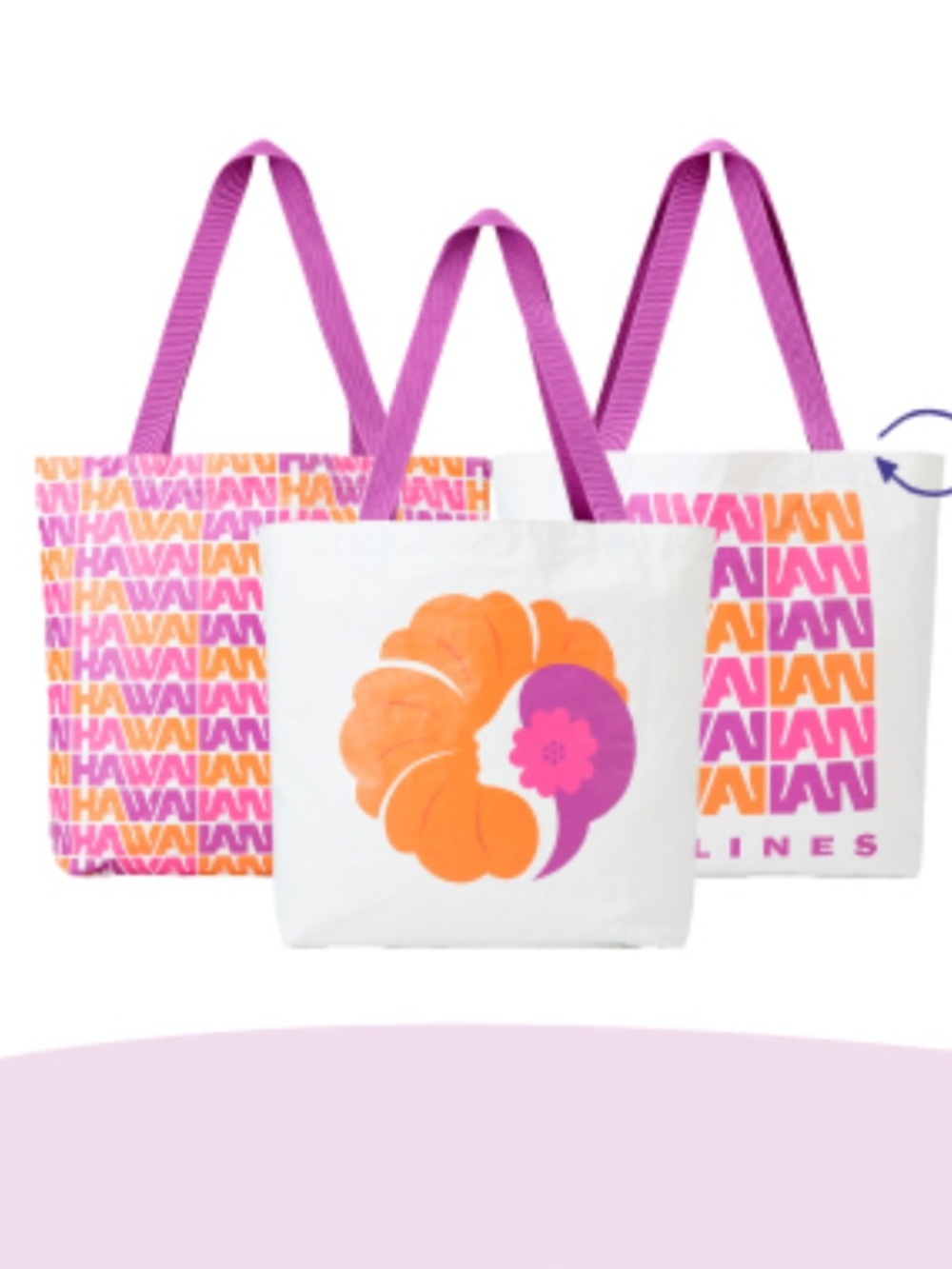 ❤️ Aloha Collection x Hawaiian Airlines Limited Edition Reversible Tote NWT